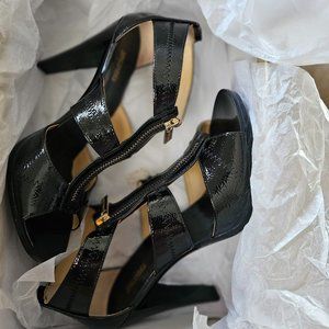Michael Kors Berkley Patent Leather Sandals